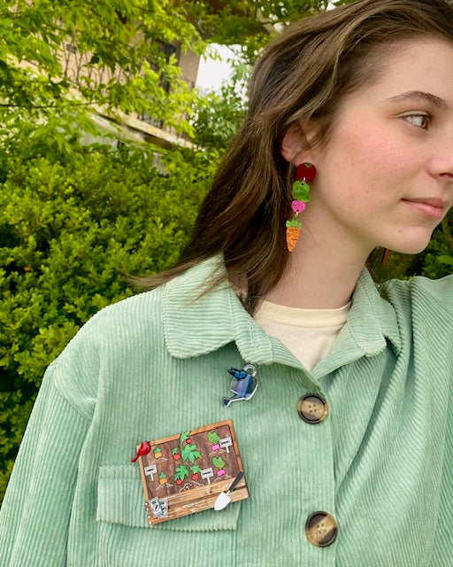 Veggie Dangle Earrings