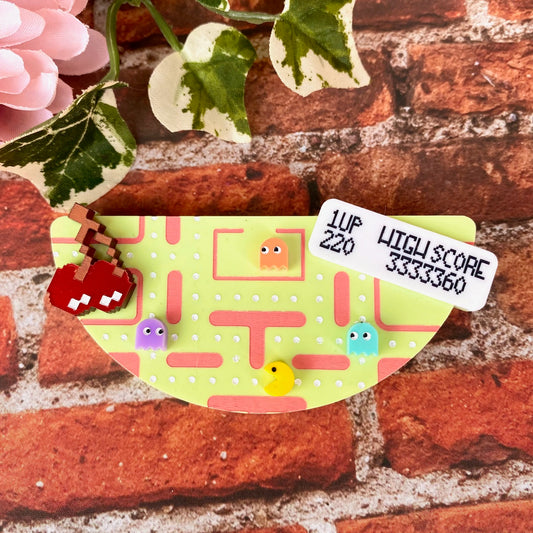 Retro Game Brooch