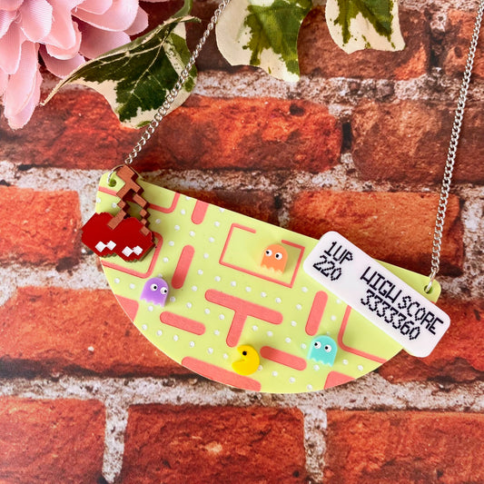 Retro Game Necklace