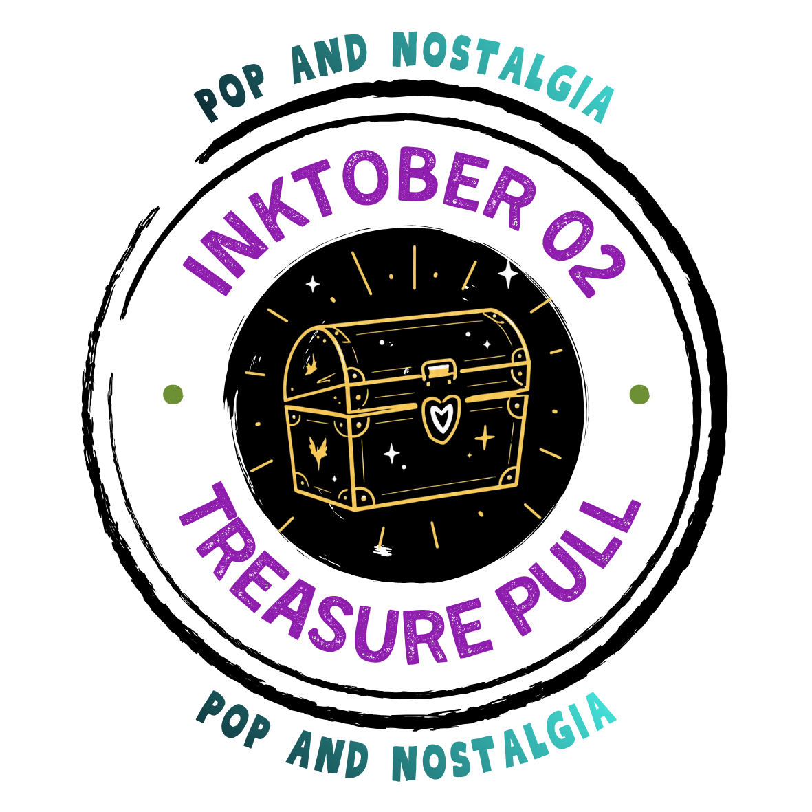 Treasure Pull - Inktober 02 Pop & Nostalgia