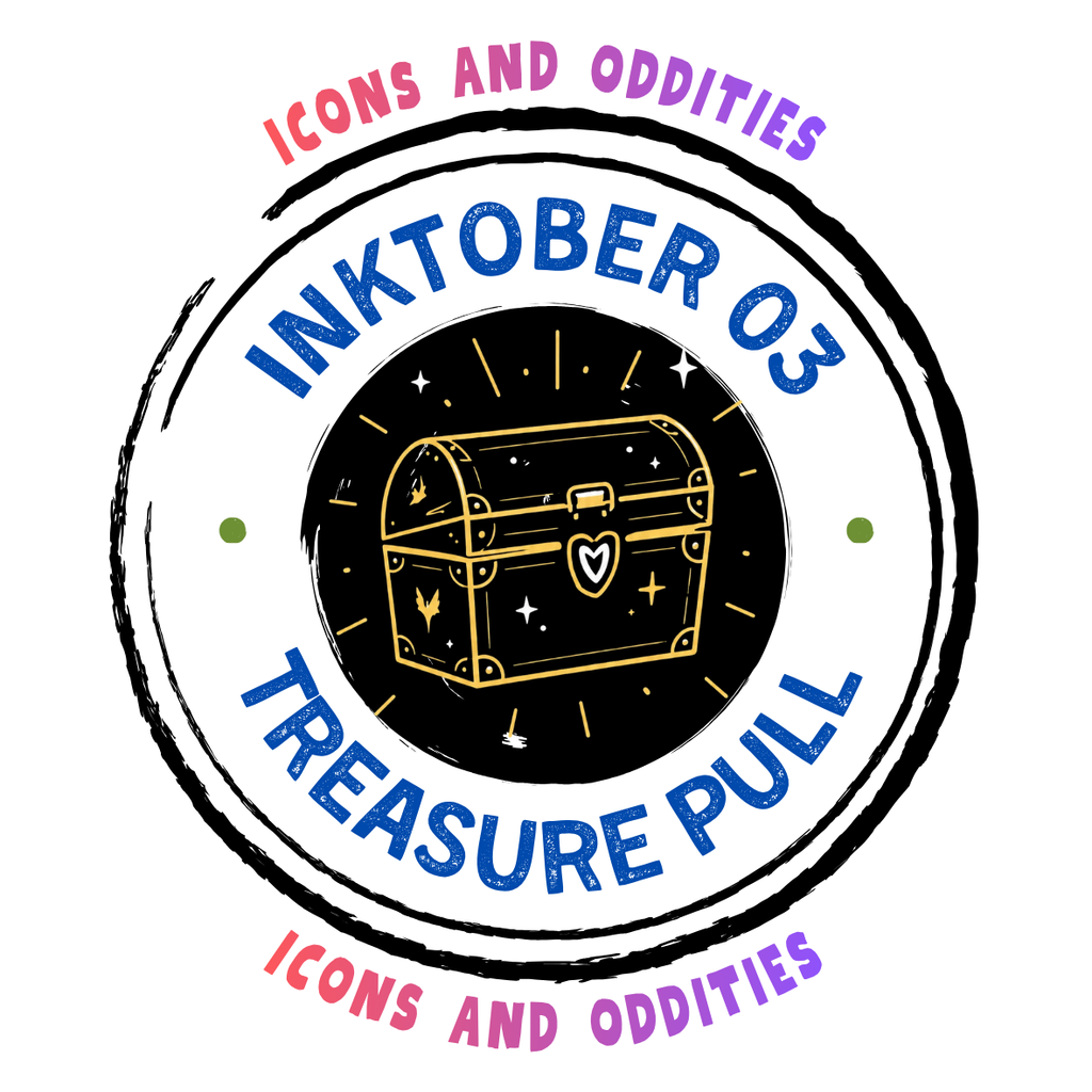 Treasure Pull - Inktober 03 Icons & Oddities