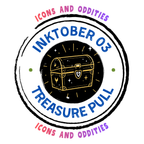 Treasure Pull - Inktober 03 Icons & Oddities