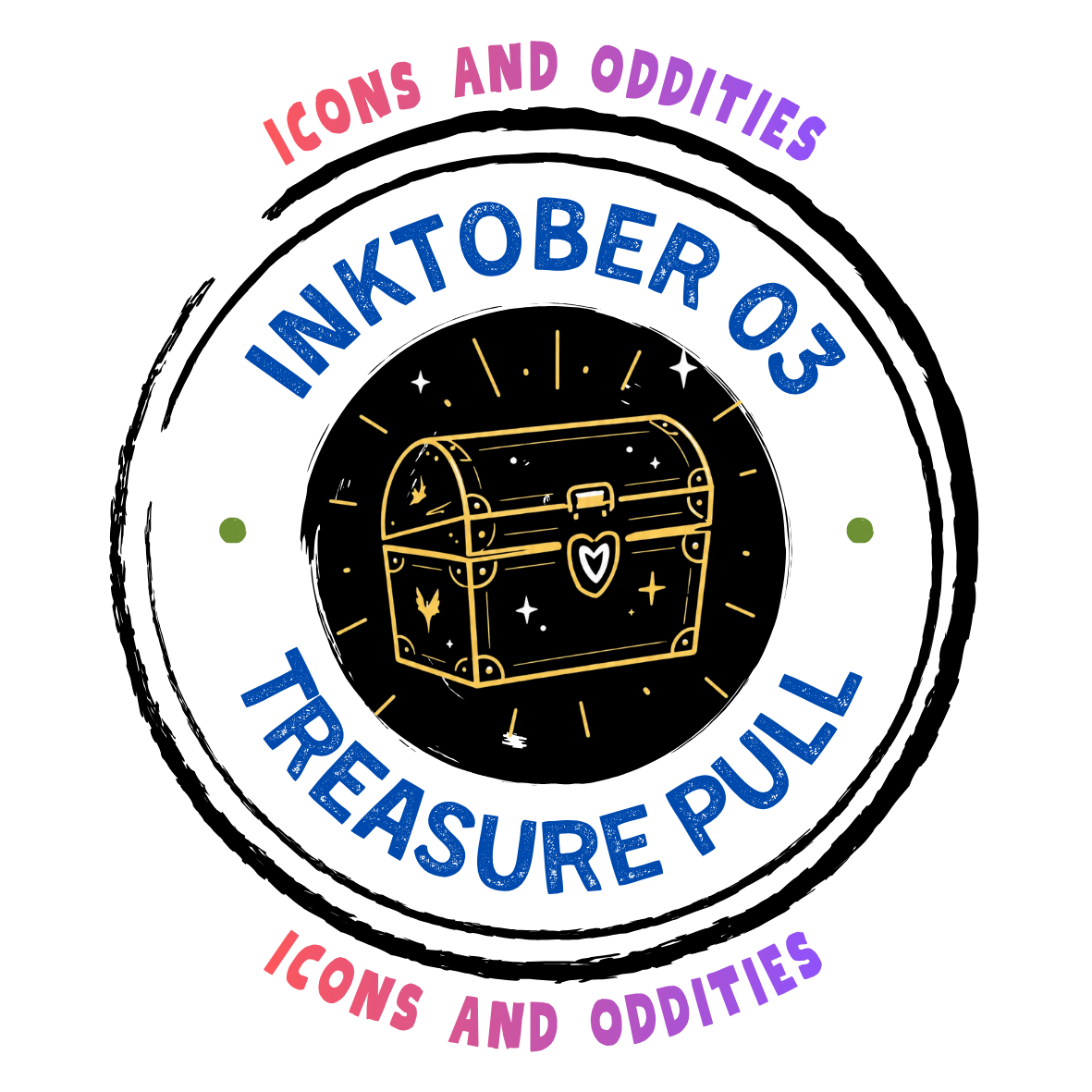 Treasure Pull - Inktober 03 Icons & Oddities