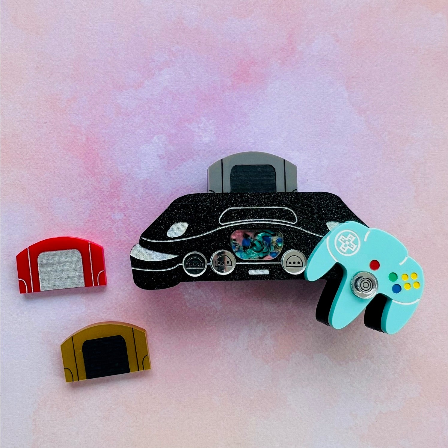 Game Console Brooch (Interactive!)