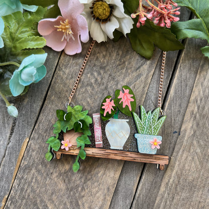 Plant Shelf Necklace